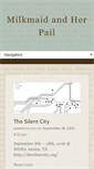 Mobile Screenshot of milkmaidandherpail.com